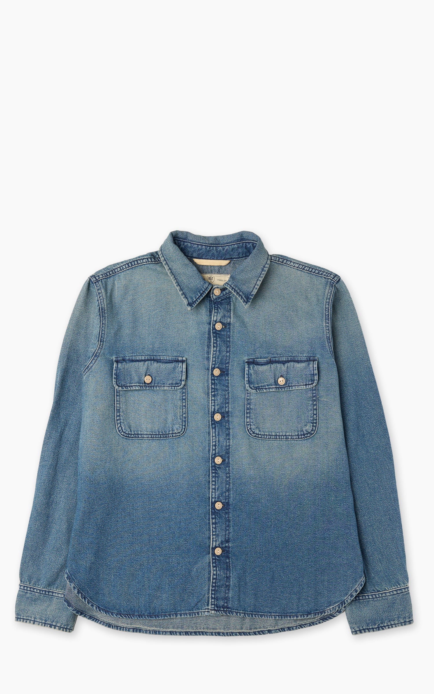 Rogue Territory Field Shirt Washed Out Indigo