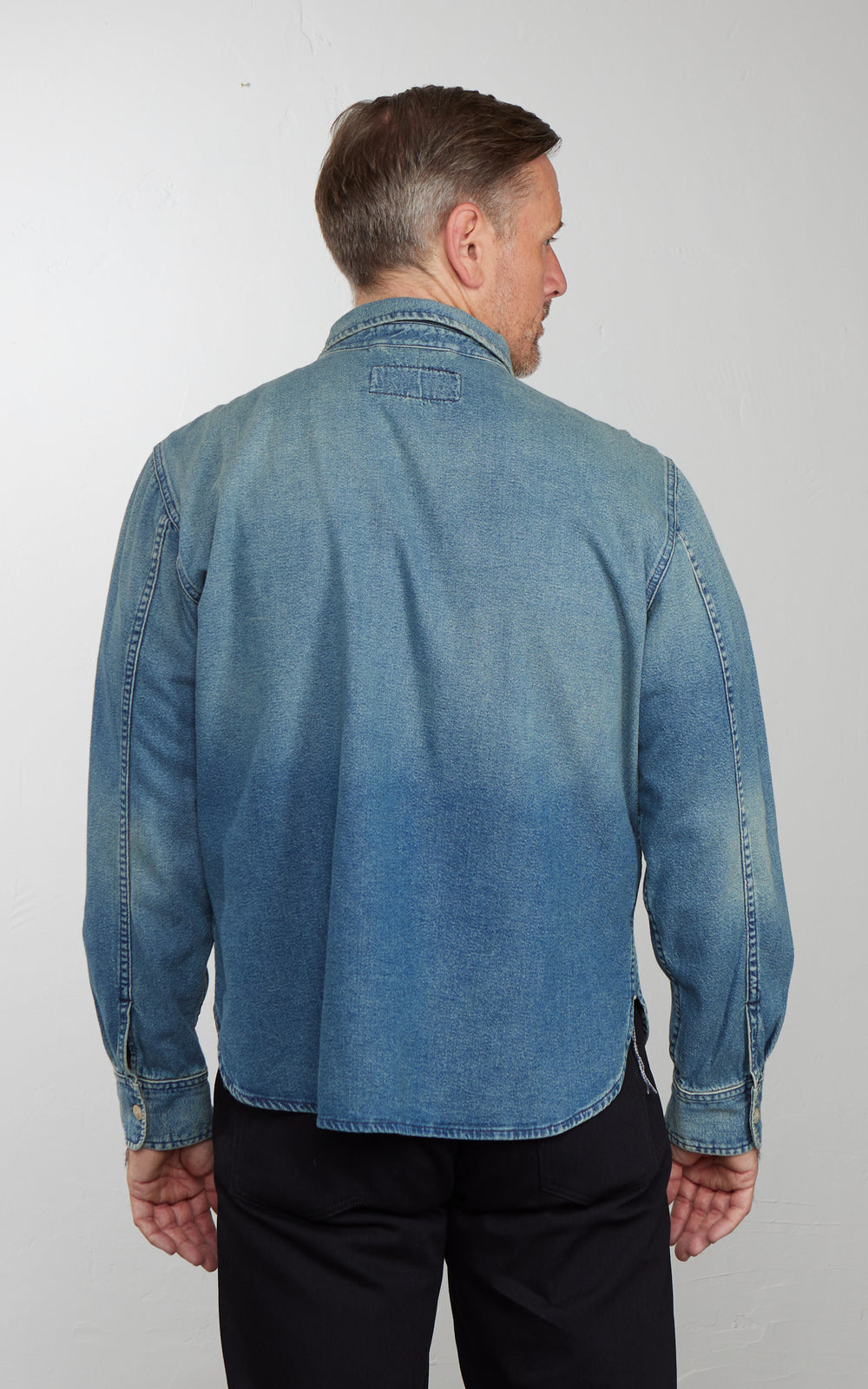 Rogue Territory Field Shirt Washed Out Indigo