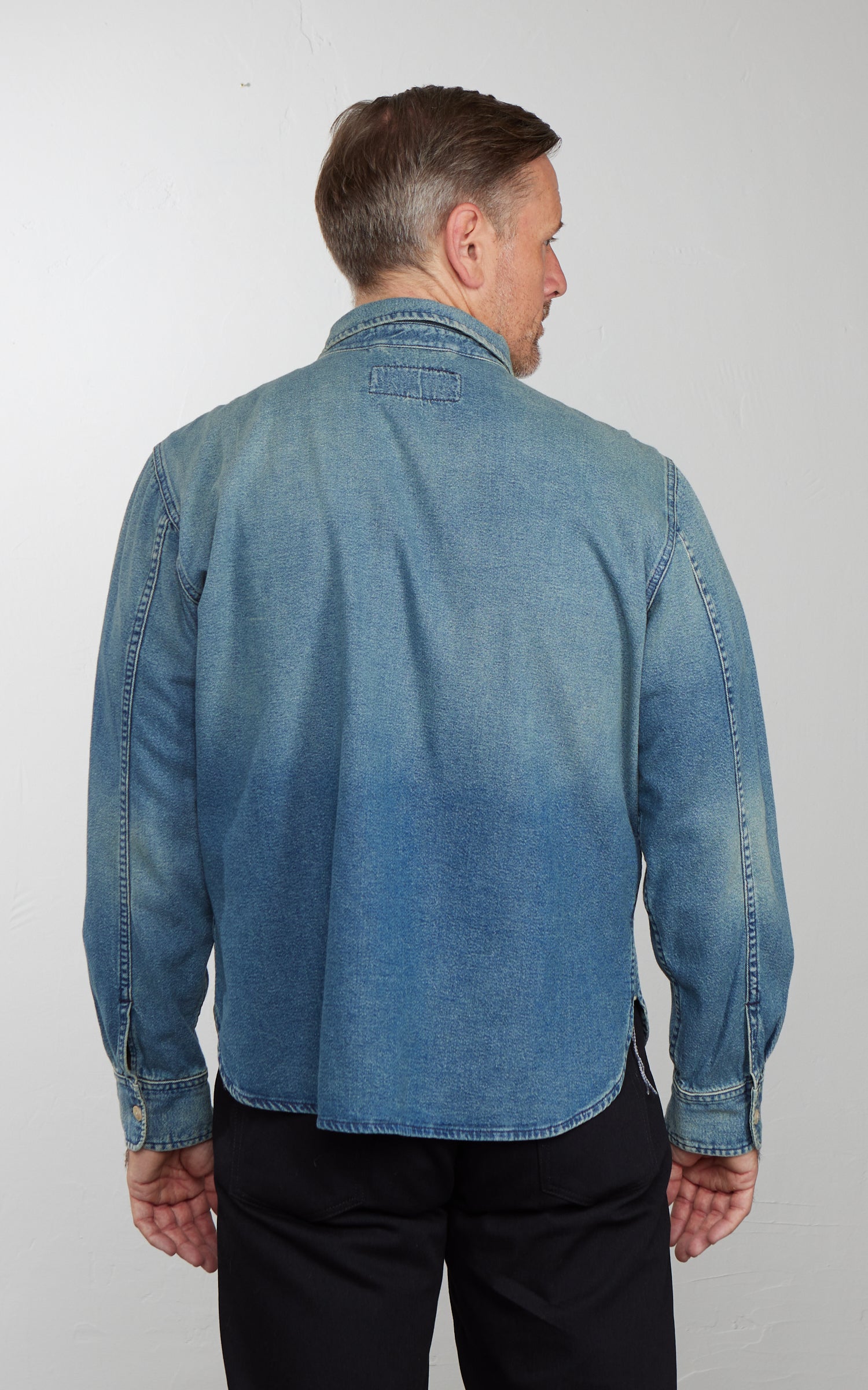 Rogue Territory Field Shirt Washed Out Indigo