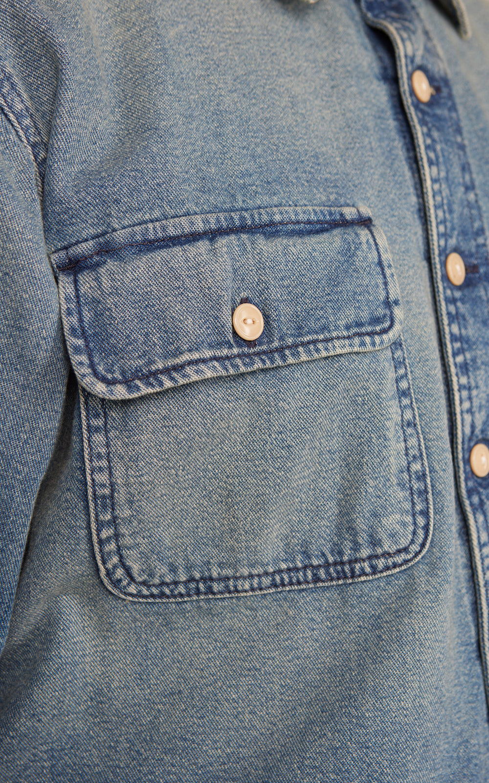 Rogue Territory Field Shirt Washed Out Indigo