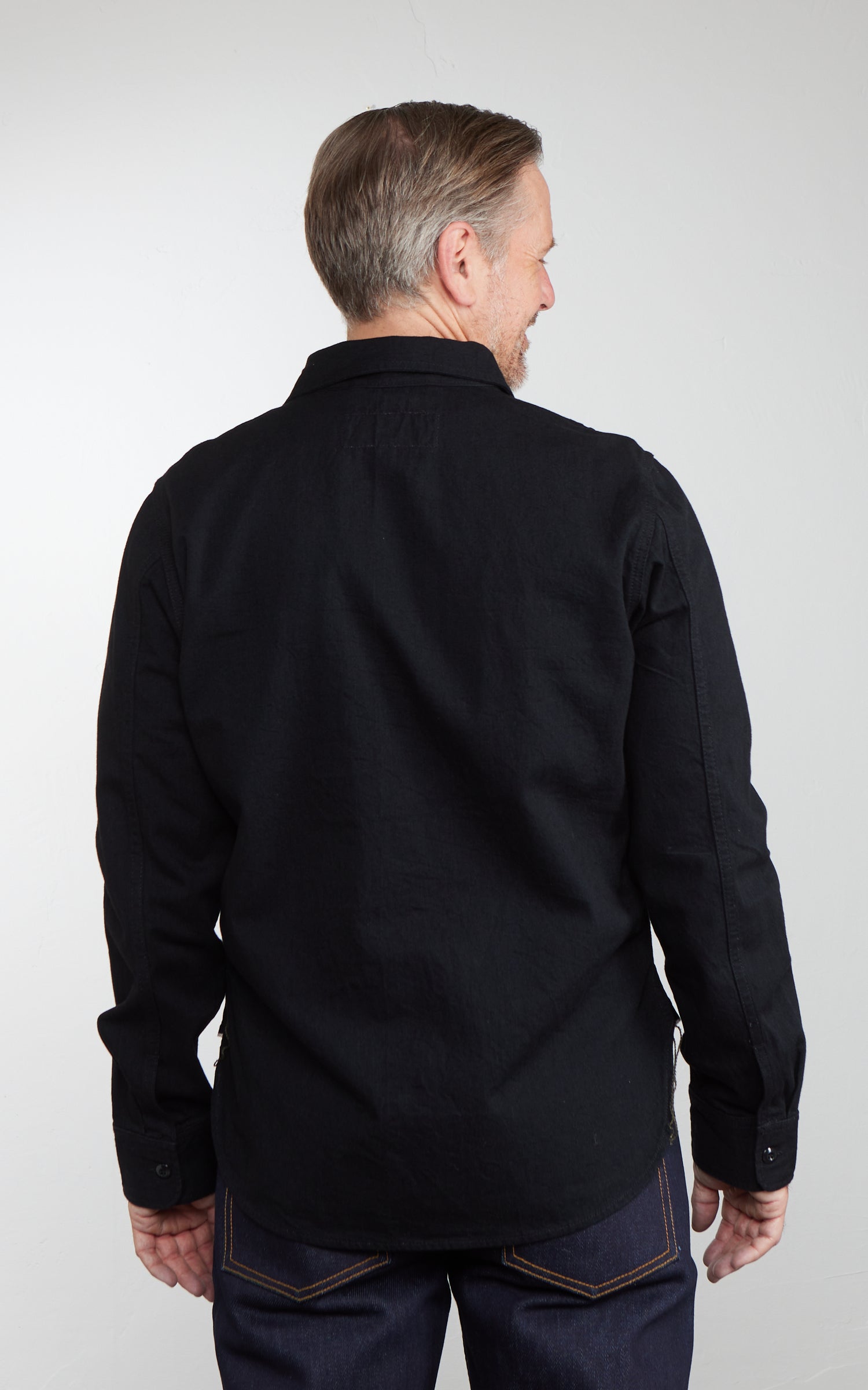 Rogue Territory Field Shirt Rinsed Stealth 11oz