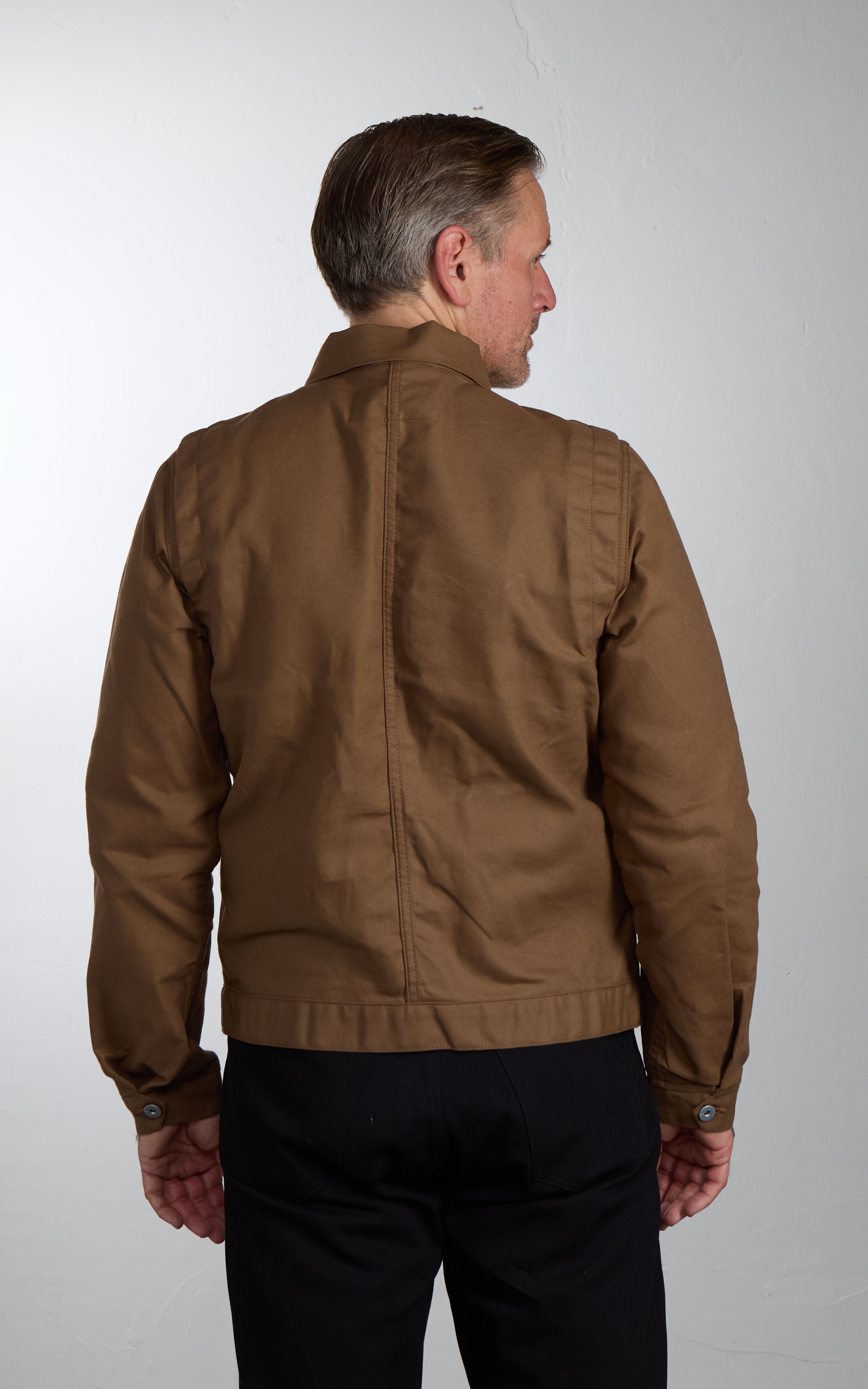 Rogue Territory Ranger Jacket Dry Wax Canvas Brown
