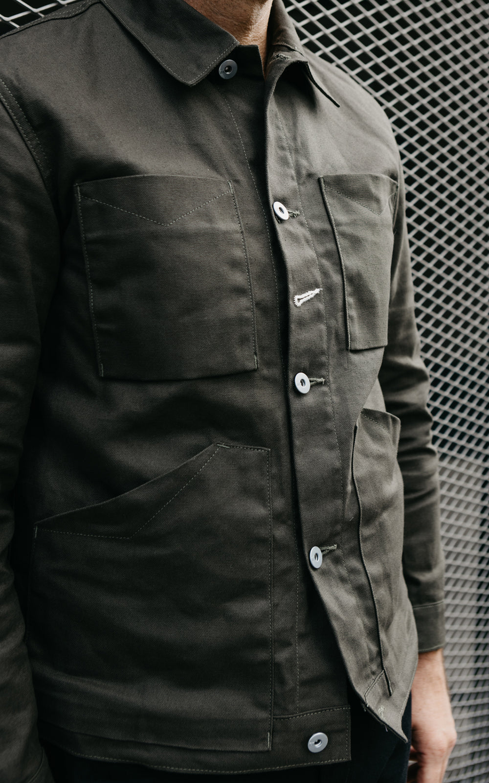 Rogue Territory Open Range Jacket Dry Wax Canvas Pine
