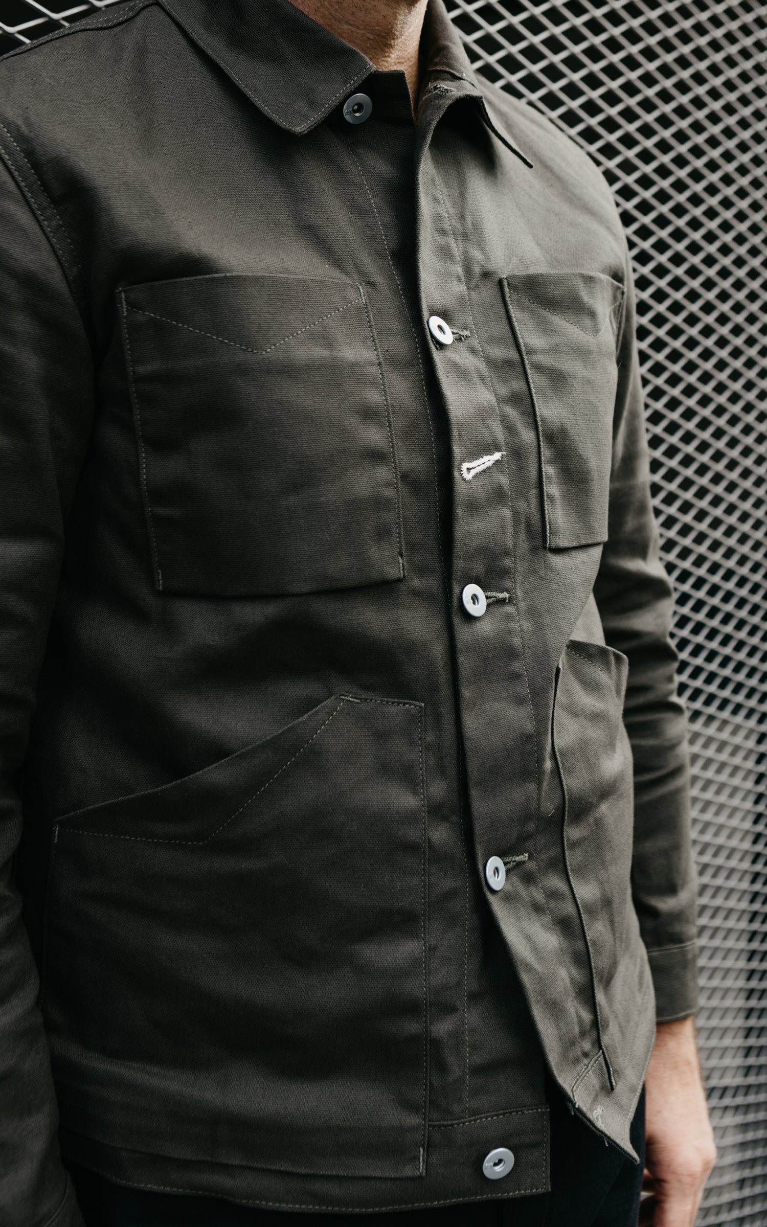 Rogue Territory Open Range Jacket Dry Wax Canvas Pine