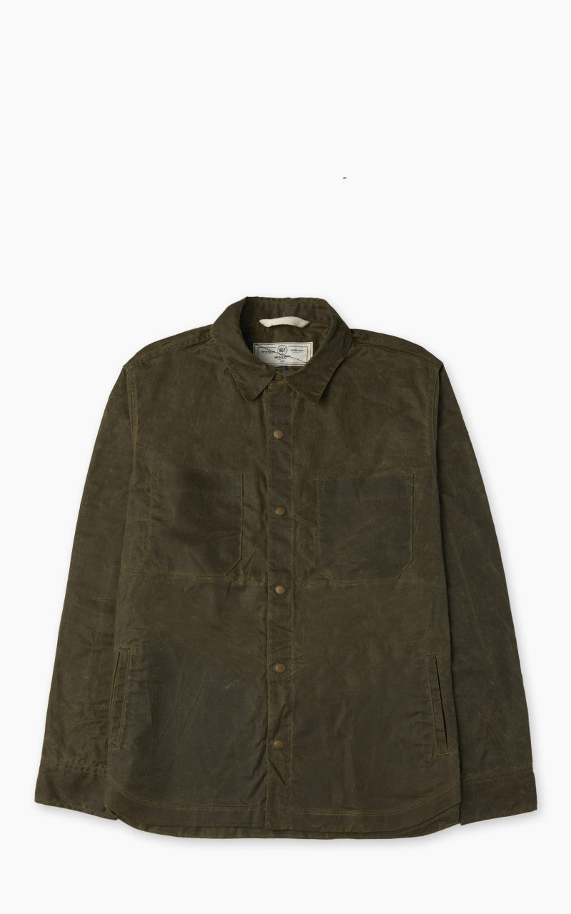 Rogue Territory Patrol Shirt Waxed Olive