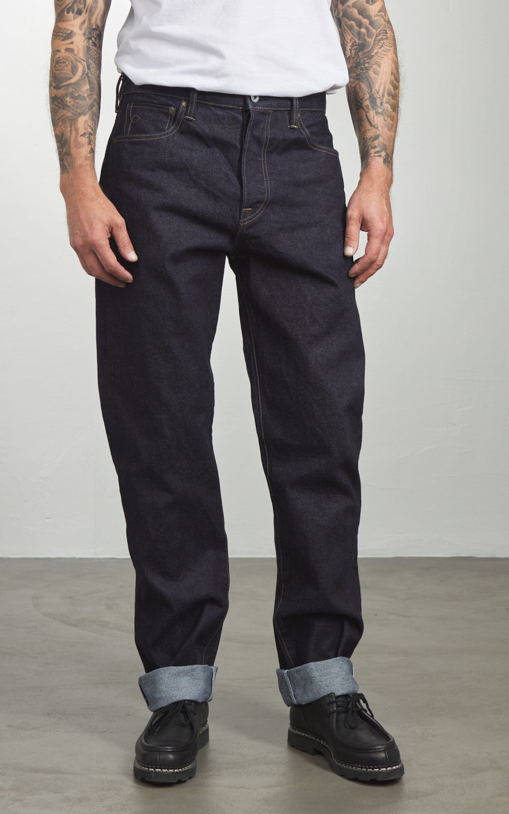 Rogue Territory Strider Selvedge Rinsed Indigo 15oz