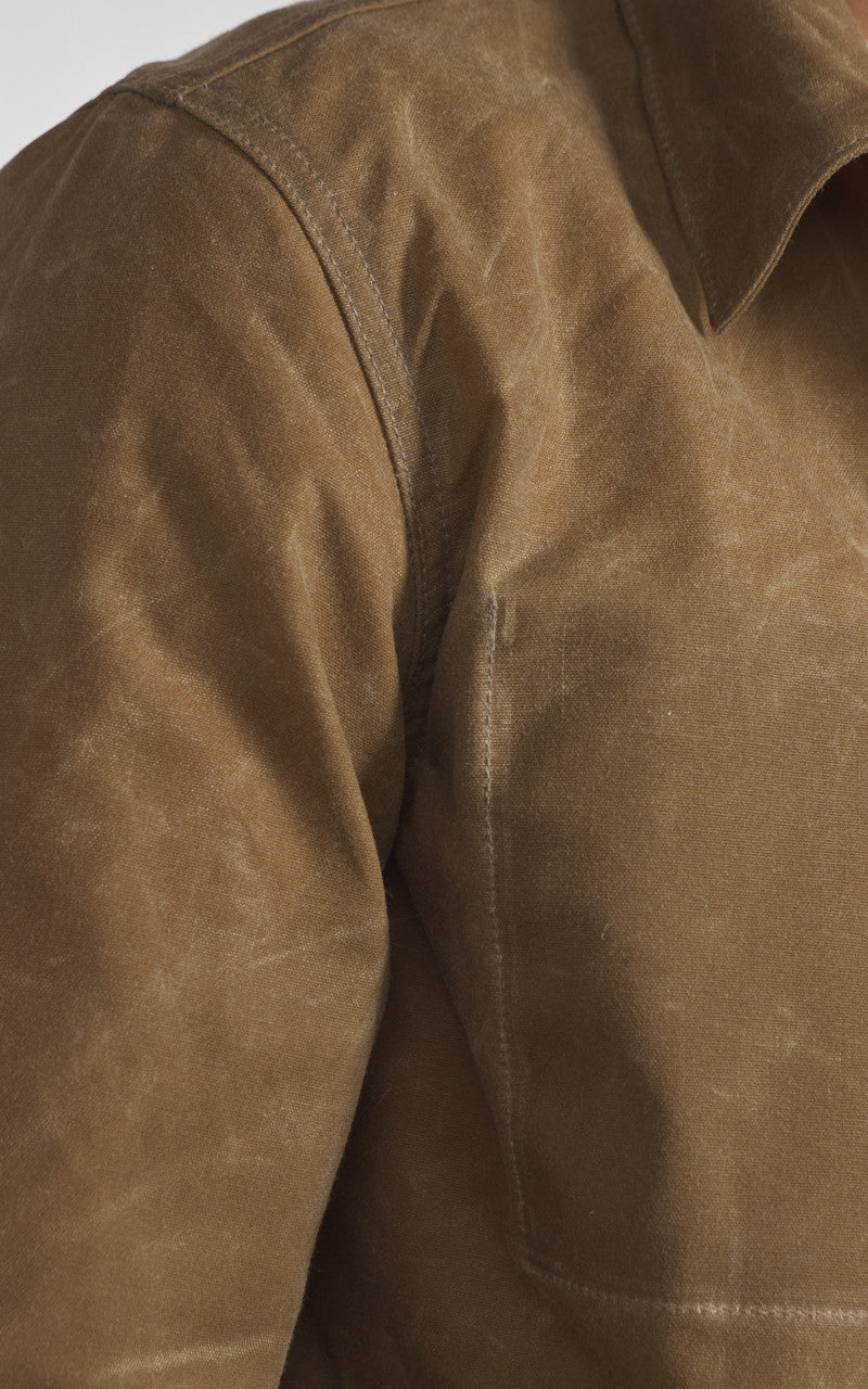 Rogue Territory Supply Jacket Waxed Canvas Ridgeline Tan