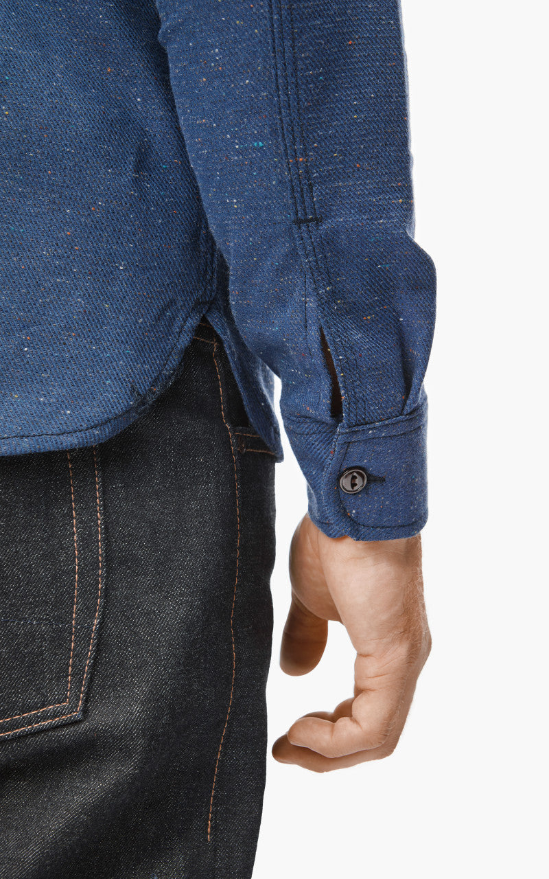 Rogue Territory Work Shirt Navy Rainbow Nep