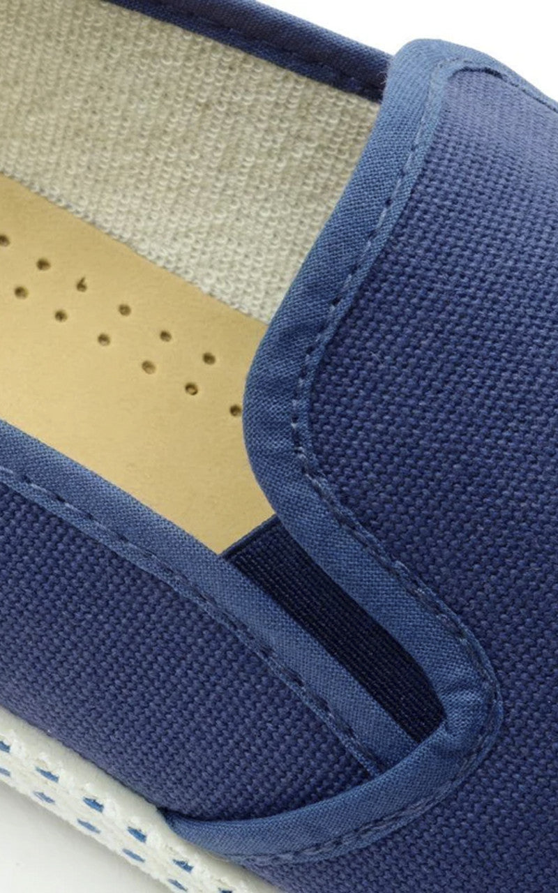 Rivieras Classic Toile Moccasin Blue