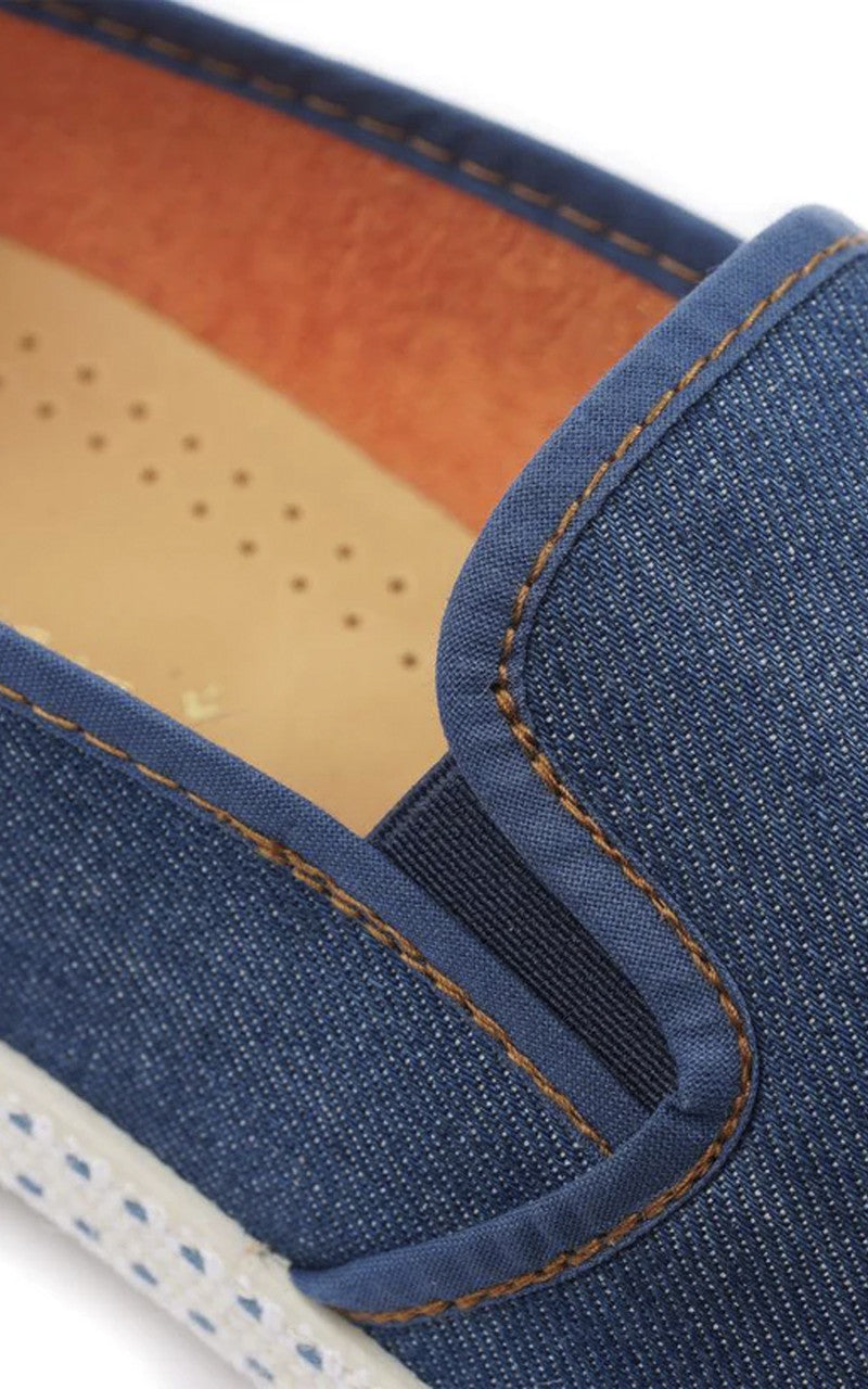 Rivieras Classic Jean Moccasin Blue