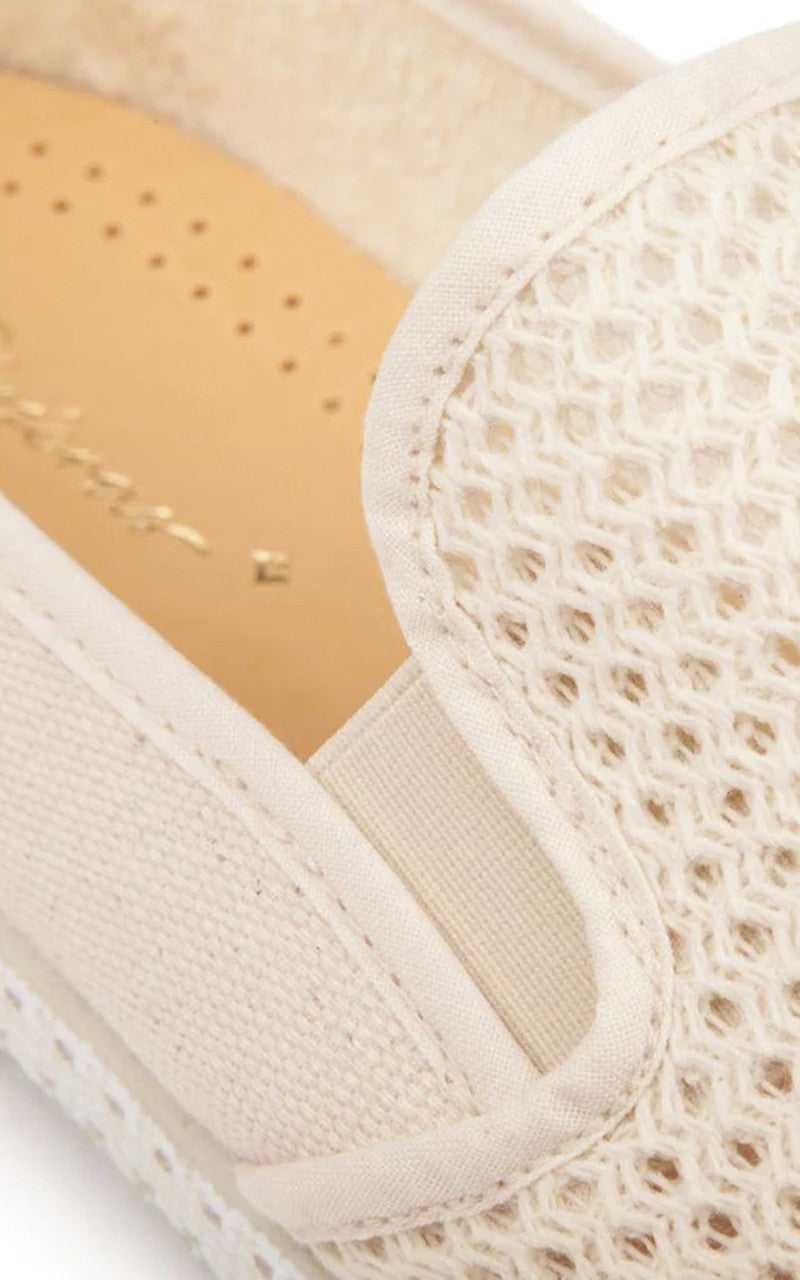 Rivieras Classic Toile & Filet Moccasin Beige