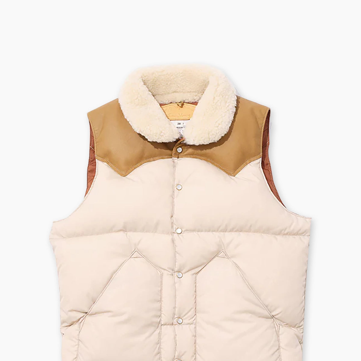 Rocky Mountain Featherbed Christy Down Vest L. Beige