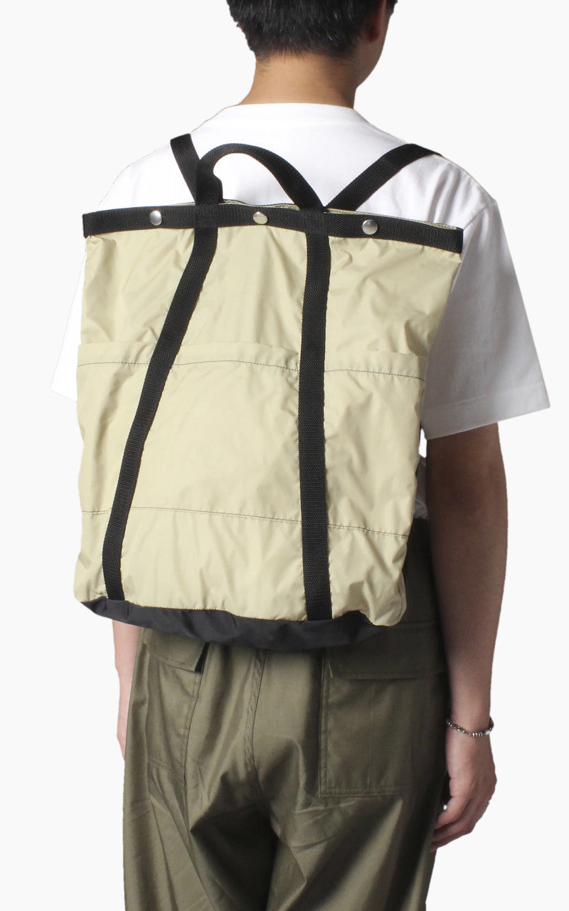 Rocky Mountain Featherbed Wind Tote Bag Black Webbing Tan