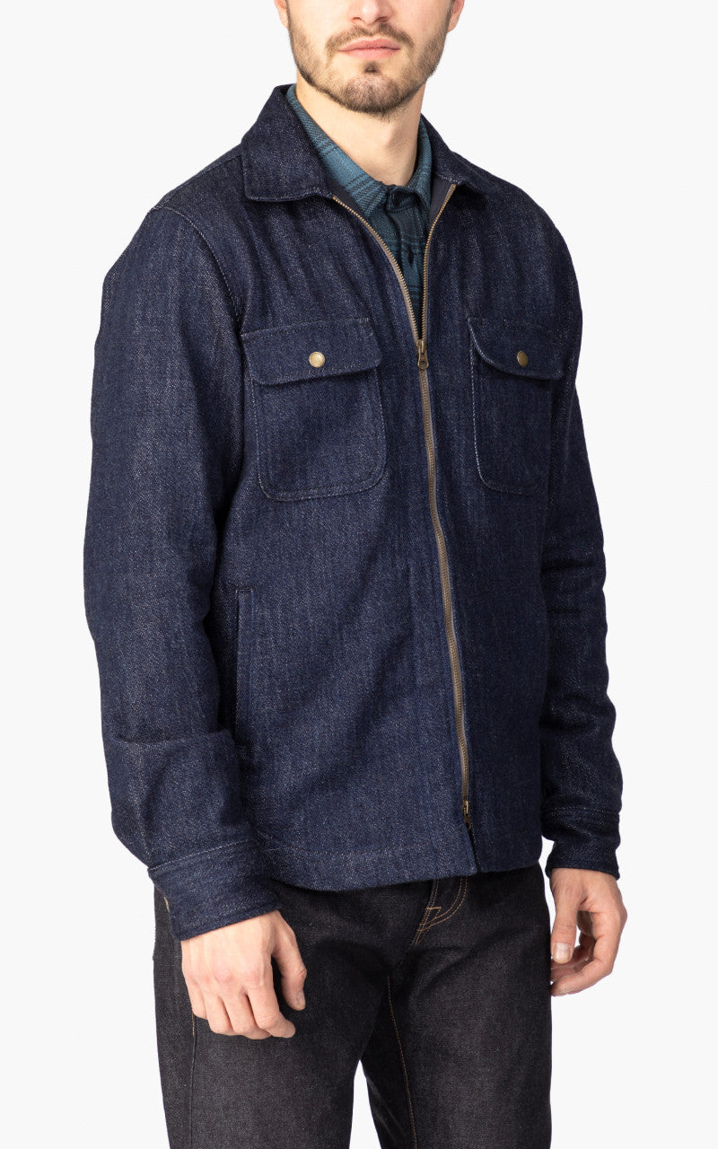 Rogue Territory Field Jacket Knit Denim Indigo 11oz
