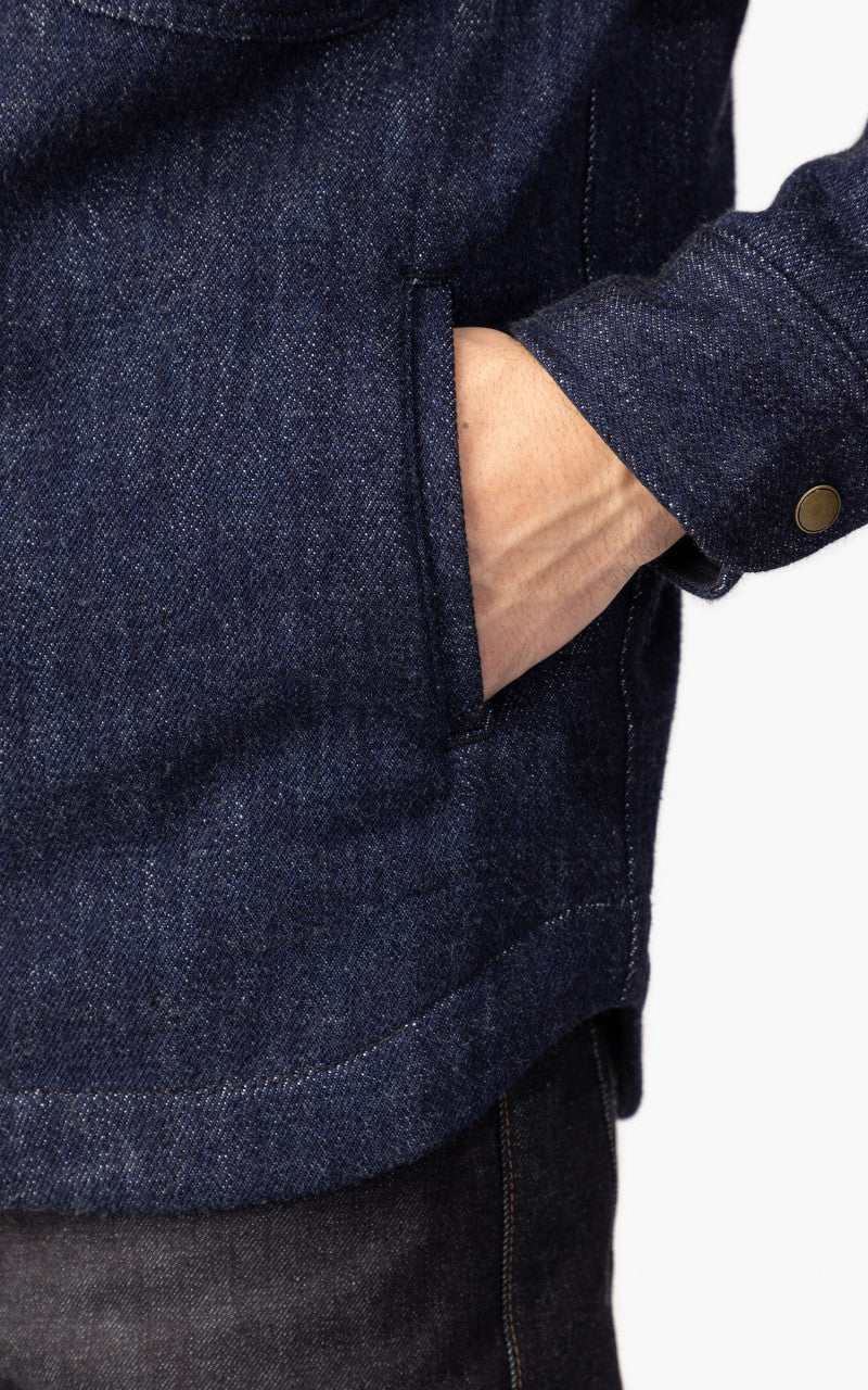 Rogue Territory Field Jacket Knit Denim Indigo 11oz