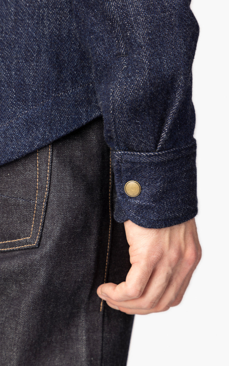 Rogue Territory Field Jacket Knit Denim Indigo 11oz