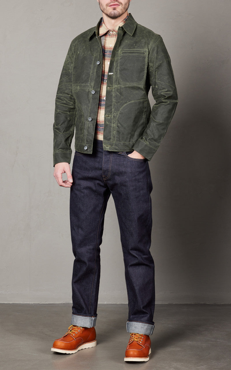 Rogue Territory Supply Jacket Waxed Canvas Ridgeline Olive