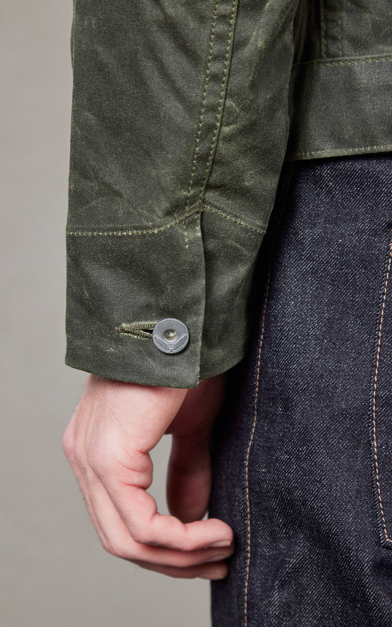 Rogue Territory Supply Jacket Waxed Canvas Ridgeline Olive