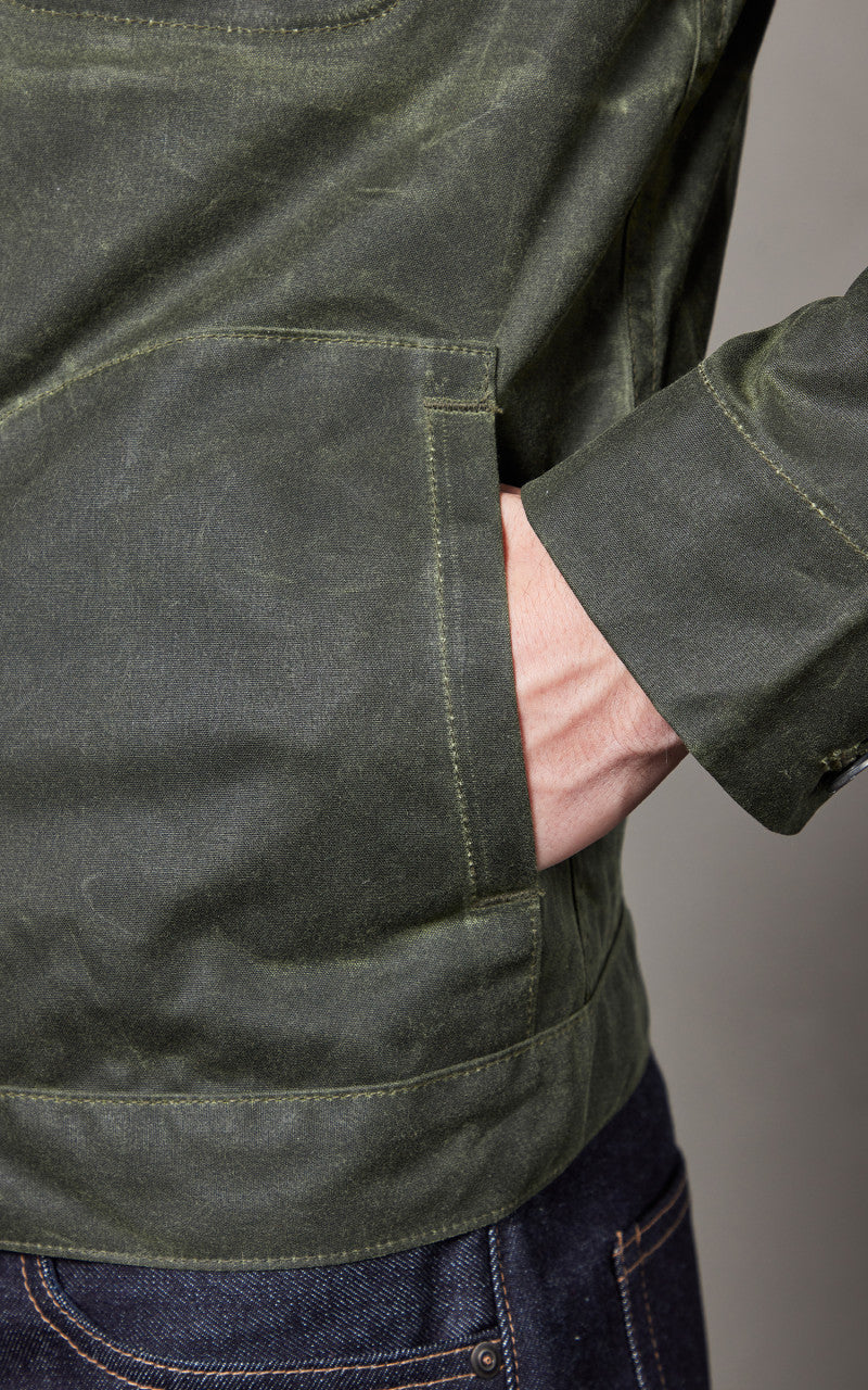 Rogue Territory Supply Jacket Waxed Canvas Ridgeline Olive
