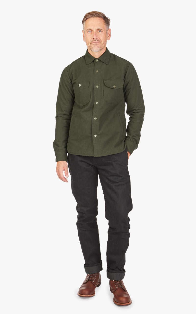 Rogue Territory Service Shirt Flannel Olive