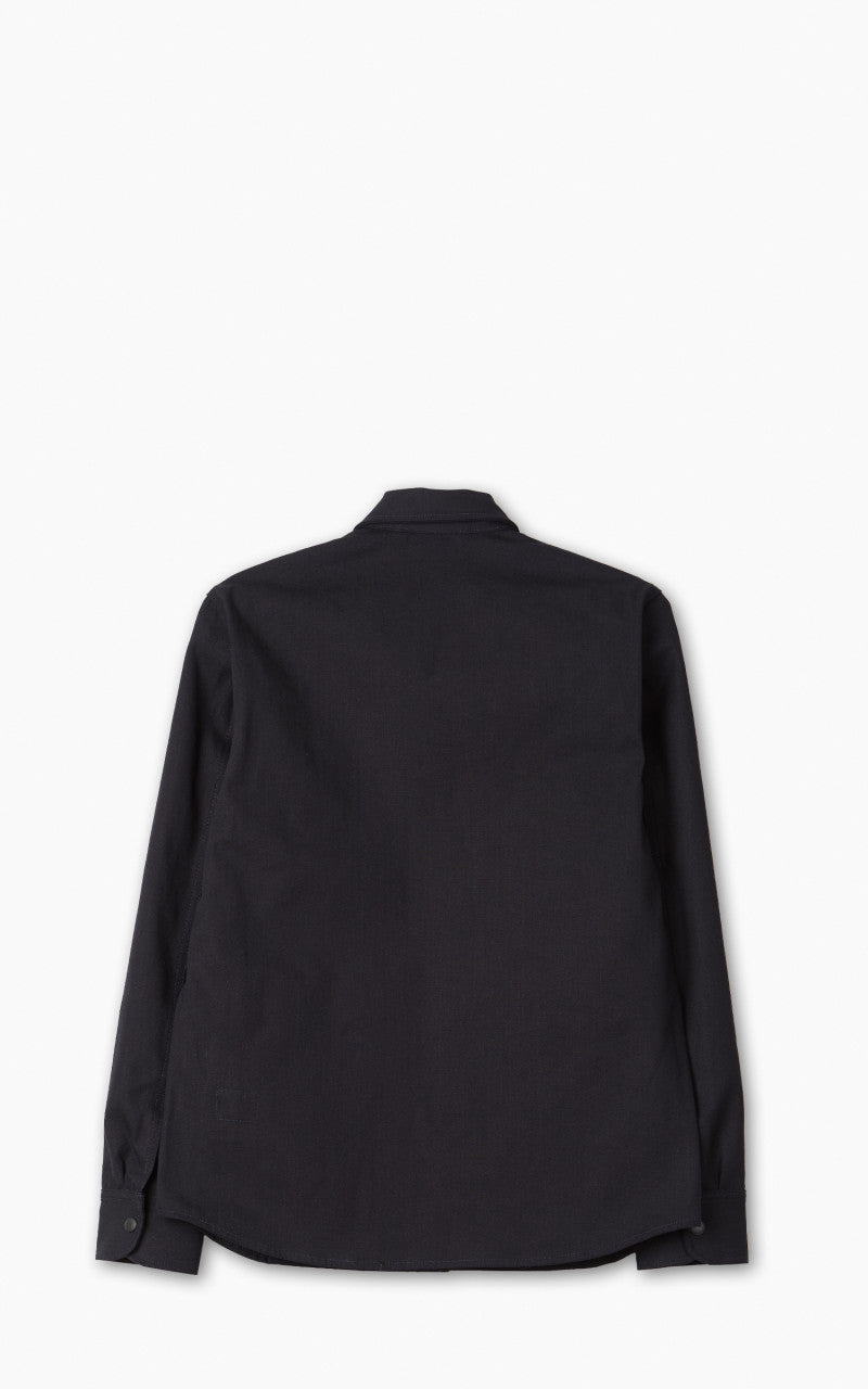 Rogue Territory Service Shirt Lined Indigo Selvedge Denim 11oz