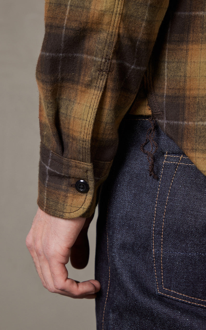 Rogue Territory Field Shirt Sienna Brushed Plaid