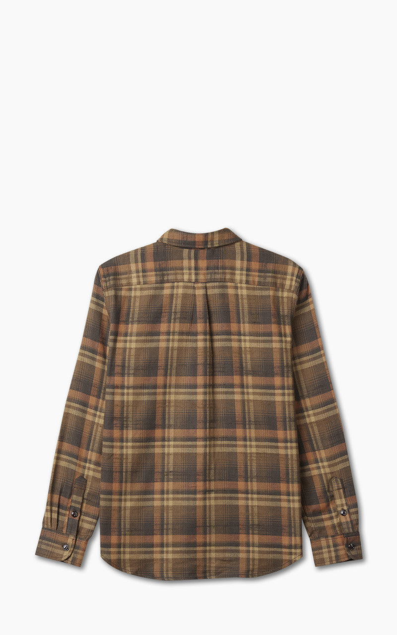 Rogue Territory Oxford Shirt Copper Plaid