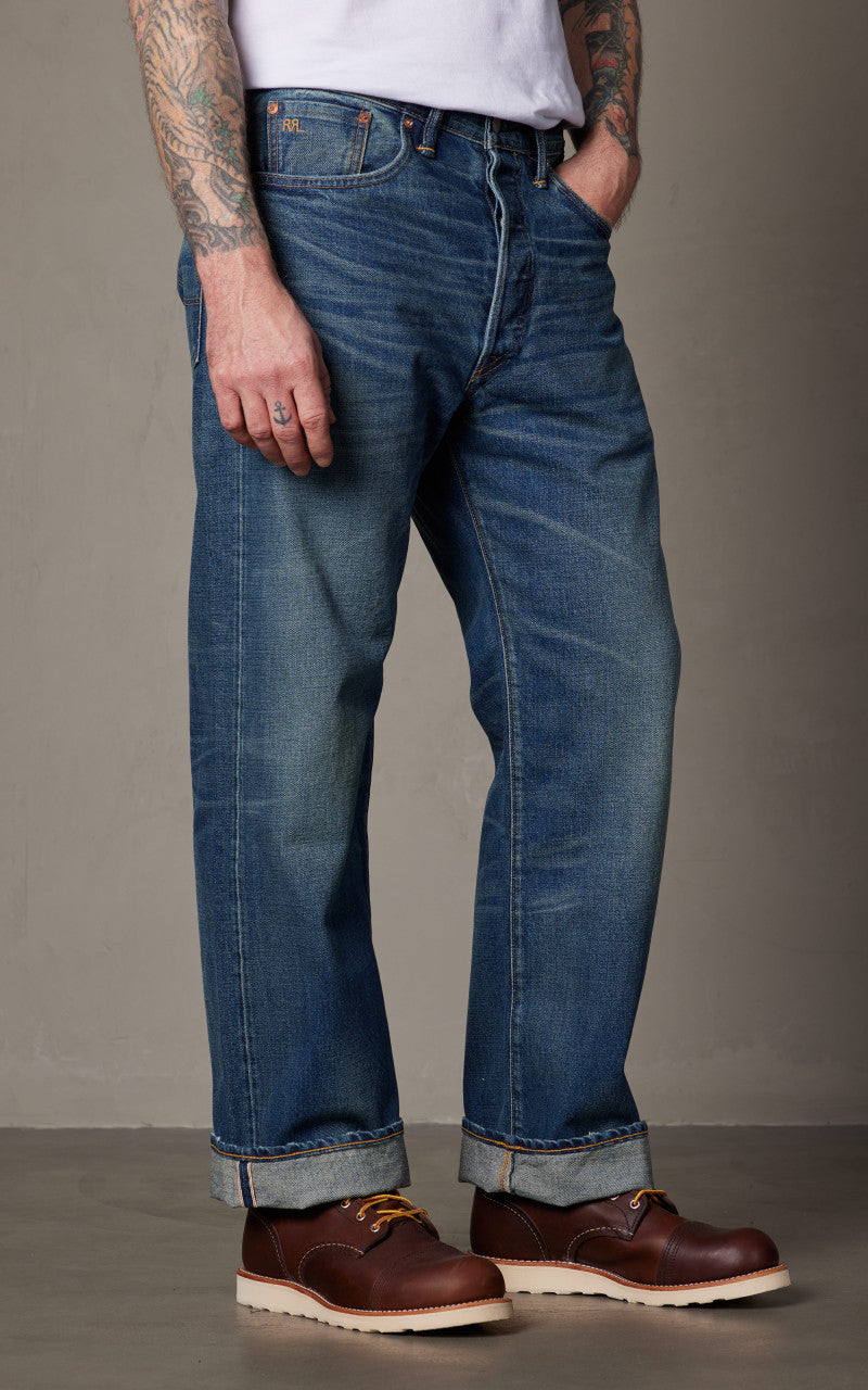 RRL Vintage 5-Pocket Fit Jean Grandfalls Wash