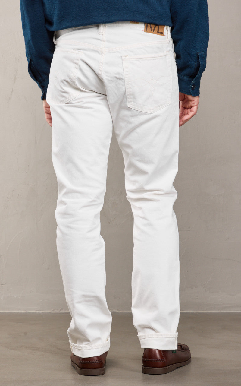 RRL Slim Fit Jean Whitestone