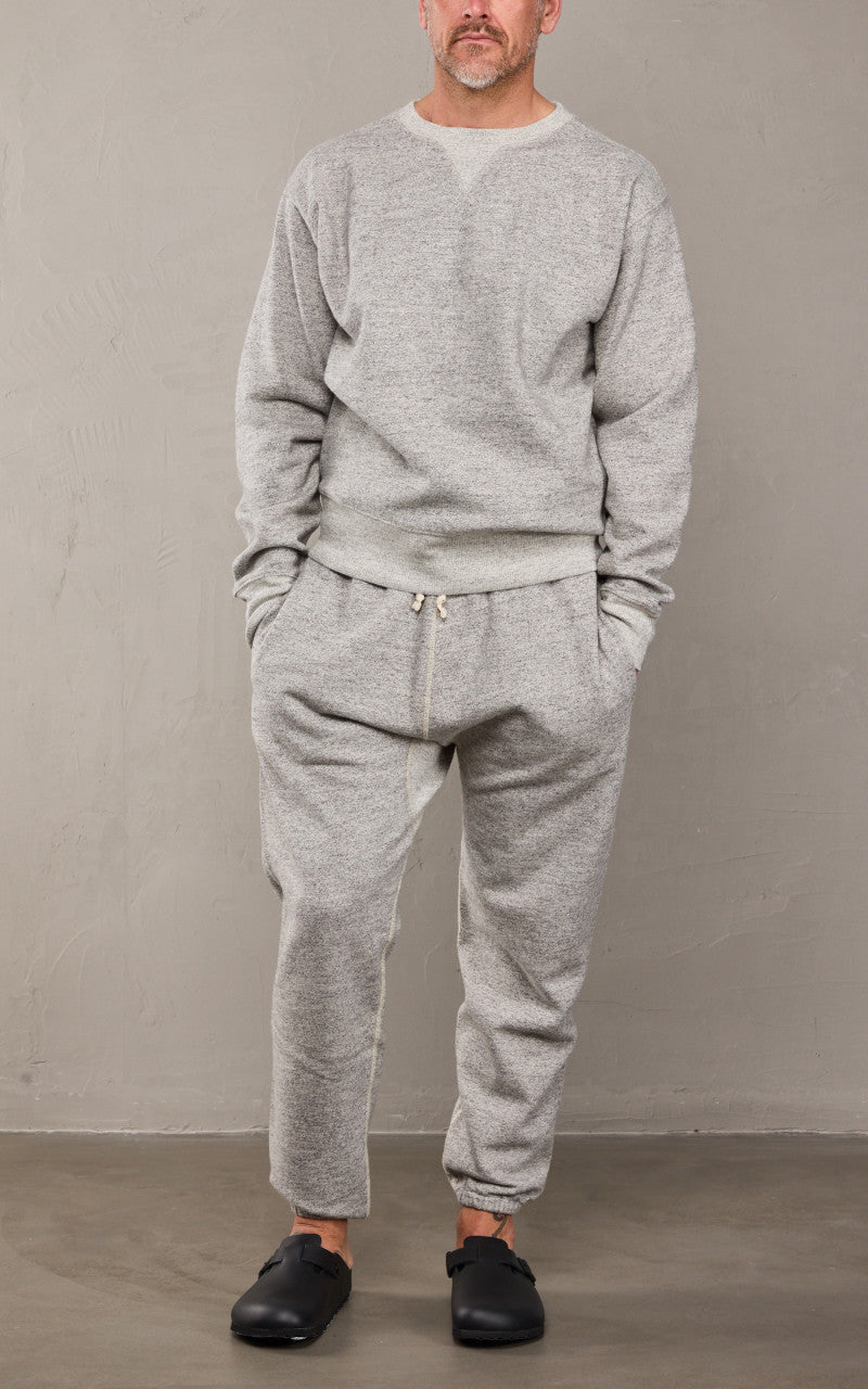 RRL Double V Crewneck Sweatshirt Grey