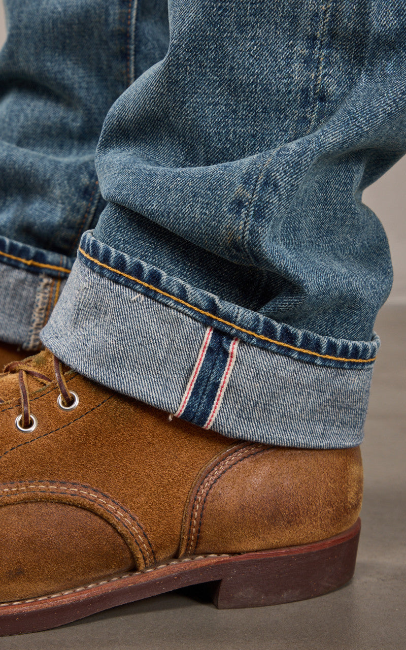 RRL High Slim Selvedge Jean Calloway Wash