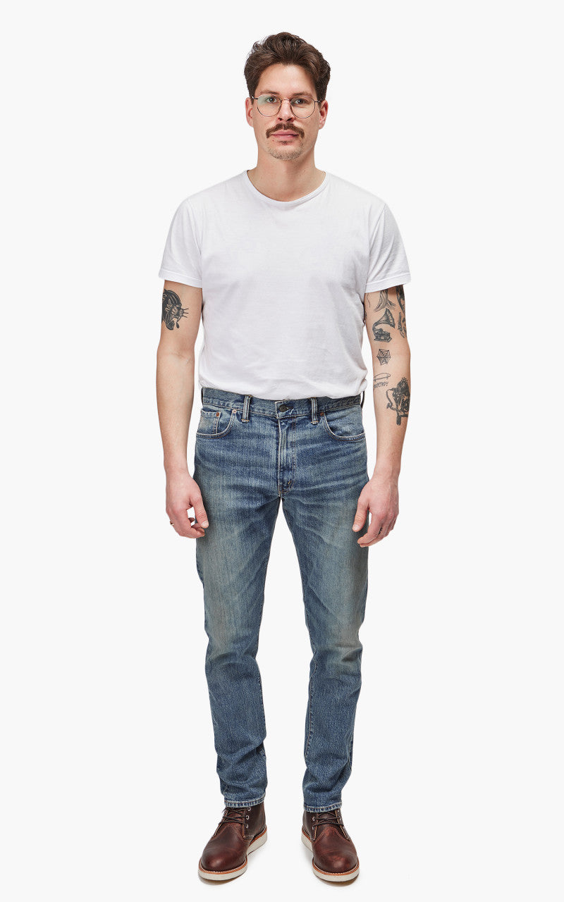RRL Slim Narrow Jeans Eakins Wash