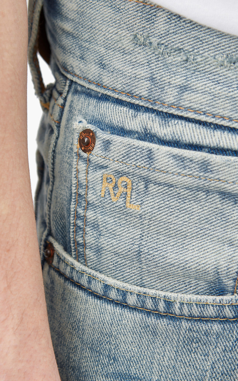 RRL Slim Narrow Jeans Stratham Wash