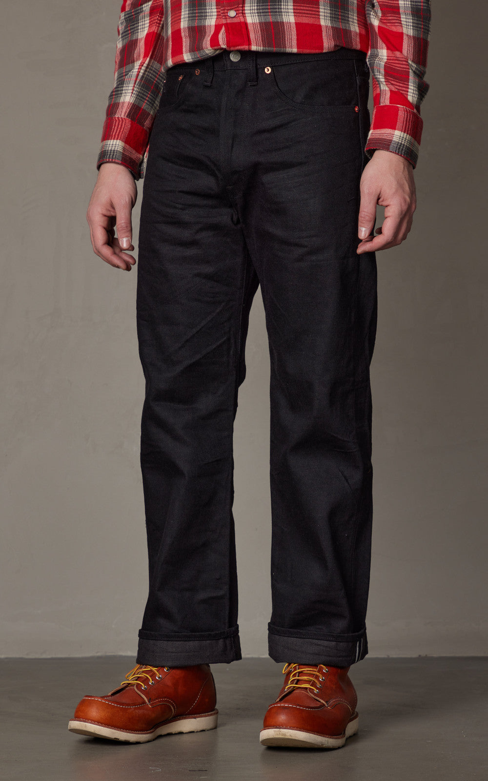 RRL Vintage 5-Pocket Jean New Black On Black