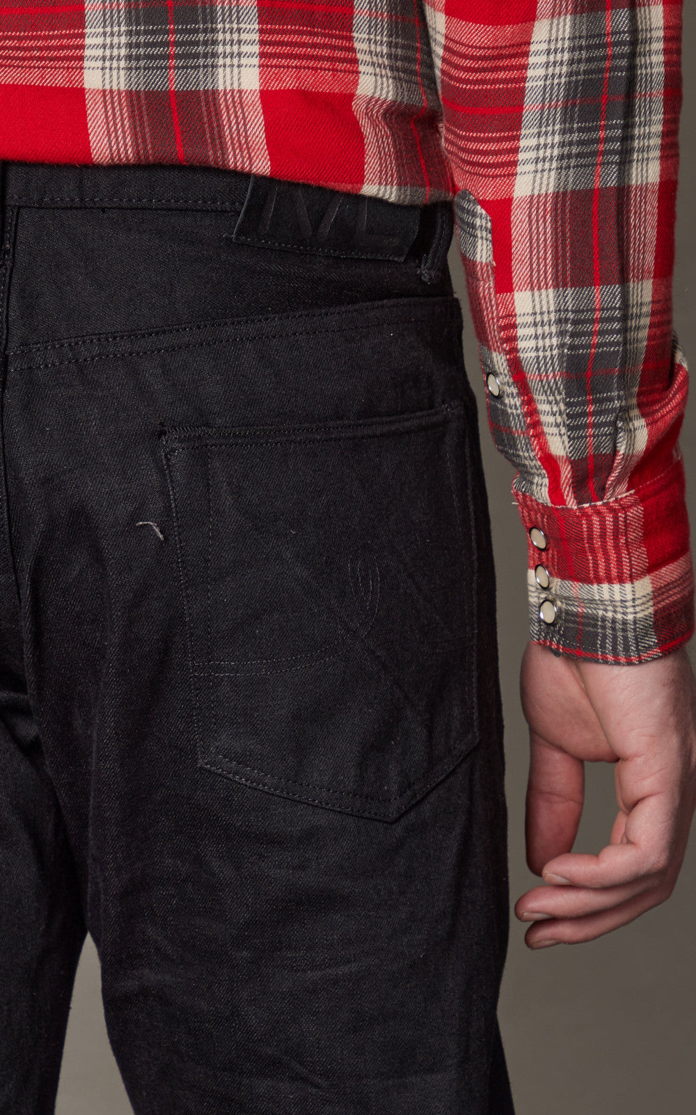 RRL Vintage 5-Pocket Jean New Black On Black