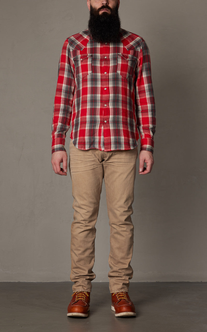 RRL High Slim Fit Jean Tan Wash