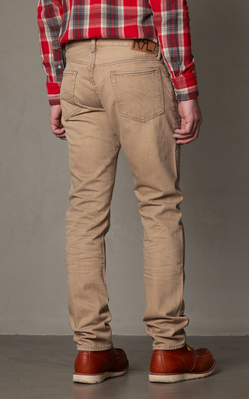 RRL High Slim Fit Jean Tan Wash