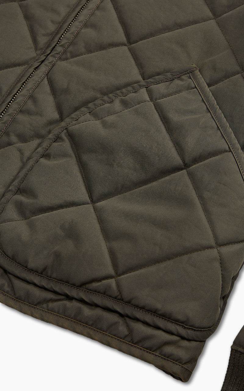 RRL Benton Lined Bomber Jacket Vintage Black