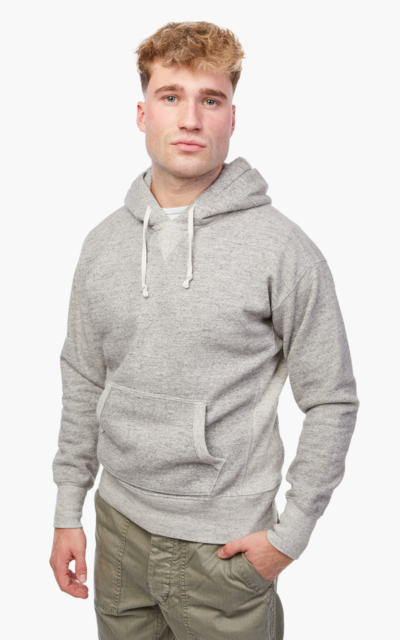 RRL Fleece Hoodie Grey Heather