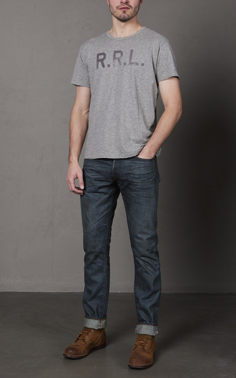 RRL Slim Fit Selvedge Jean Ridgecrest Wash