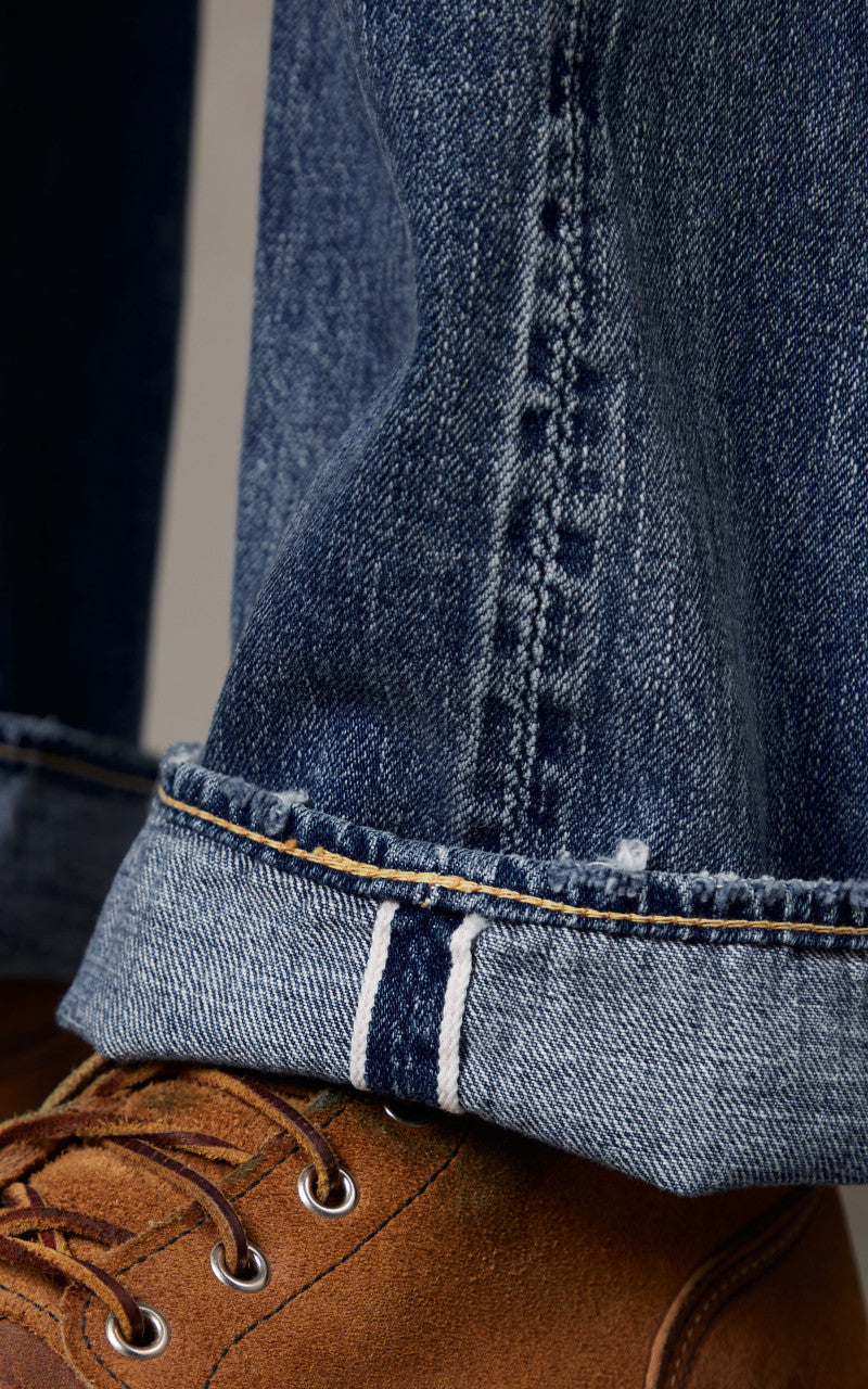 RRL Straight Fit Selvedge Jean Hillsview Wash