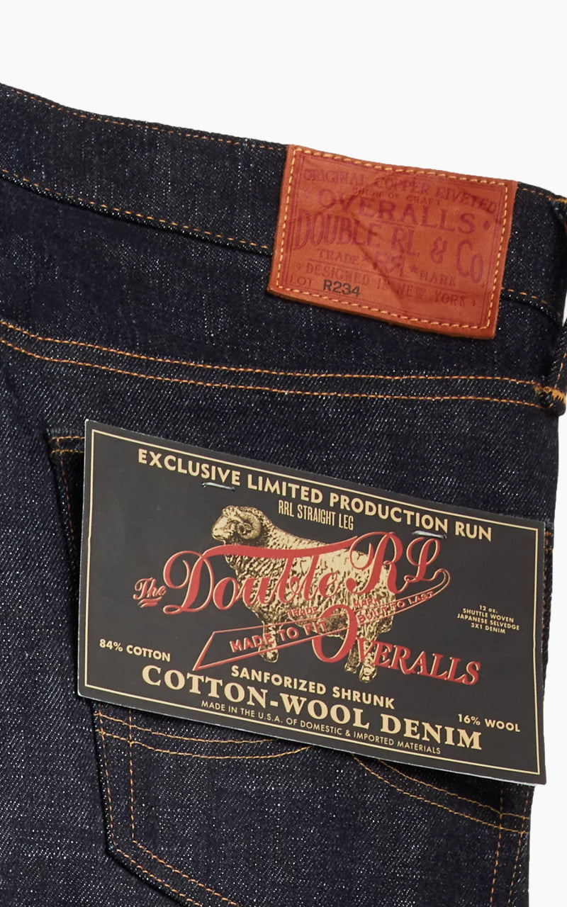 RRL Straight Leg Limited Edition Rigid Indigo