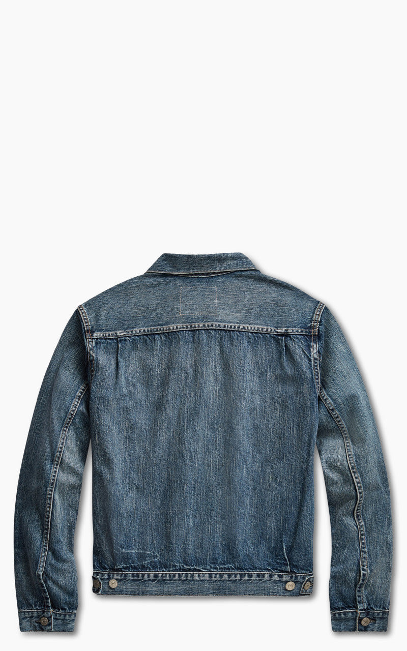 RRL Type 2 Trucker Denim Jacket Selvedge Overdale Wash