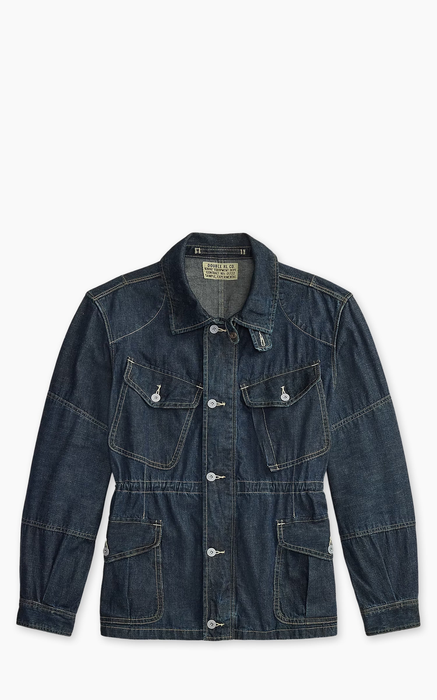 RRL Indigo Denim Field Jacket Medium Wash
