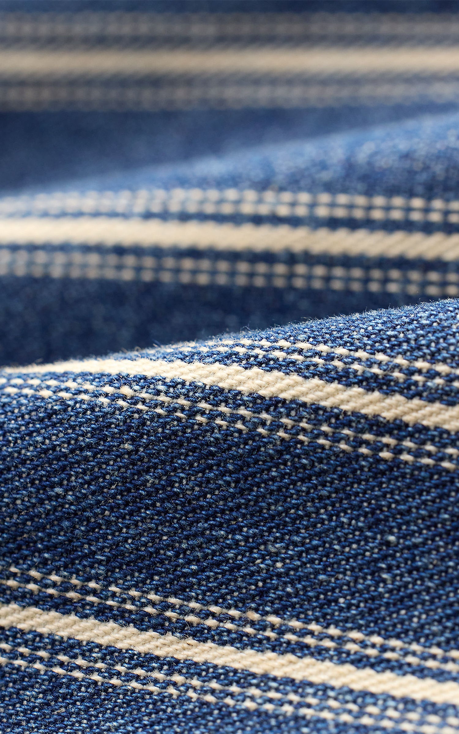 RRL Stripe Denim Davie Pant Indigo