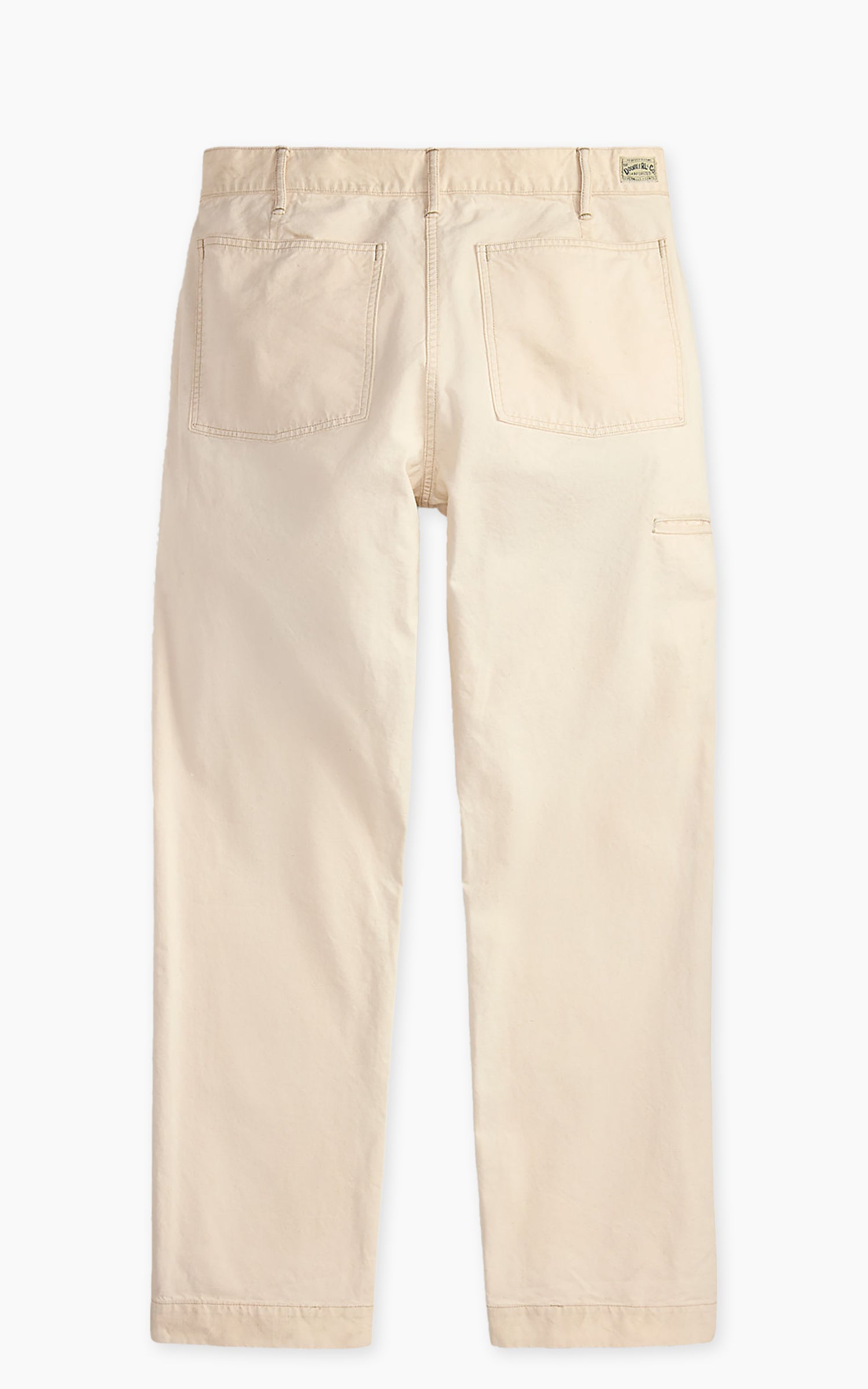 RRL Engineer Fit Canvas Carpenter Trouser Seeded Natural