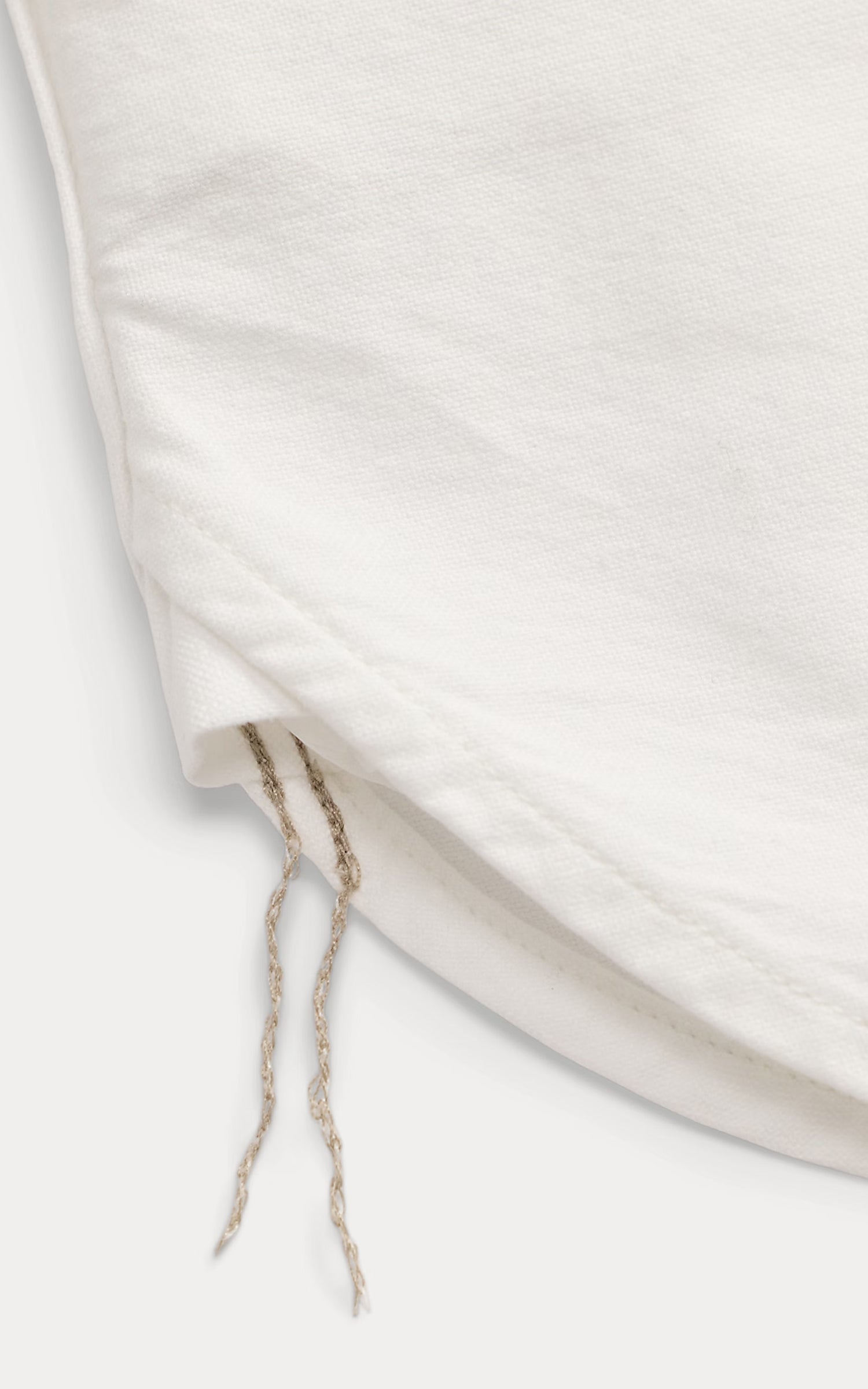 RRL Selvedge-Detailed Oxford Workshirt White