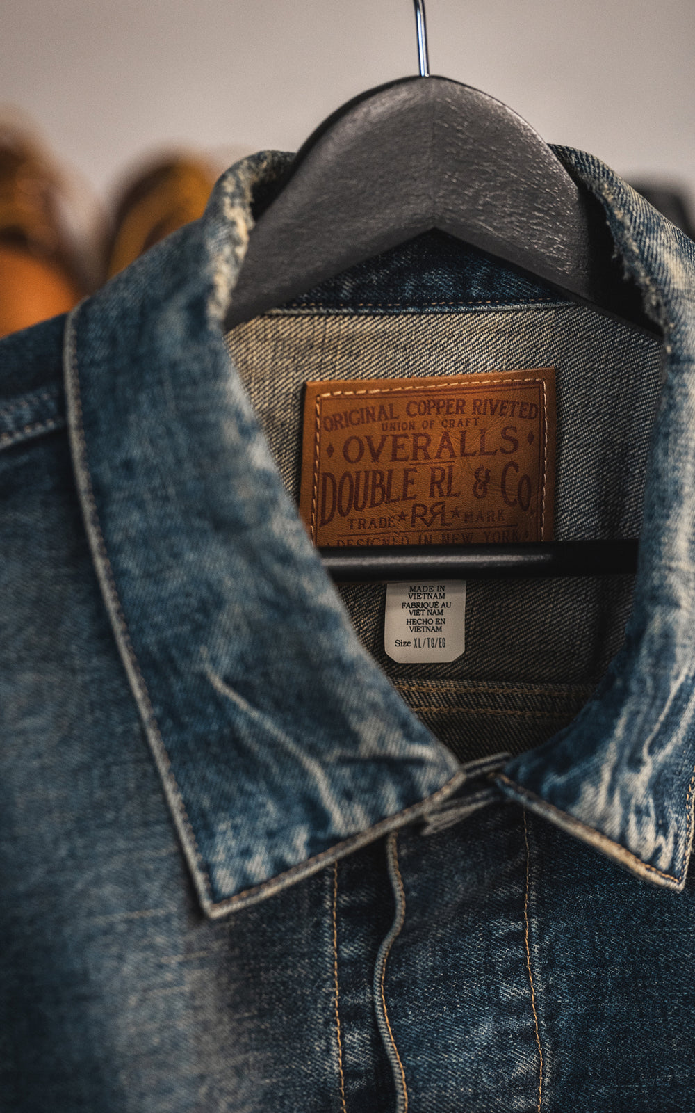 RRL Denim Trucker Type II Jacket Westview Wash