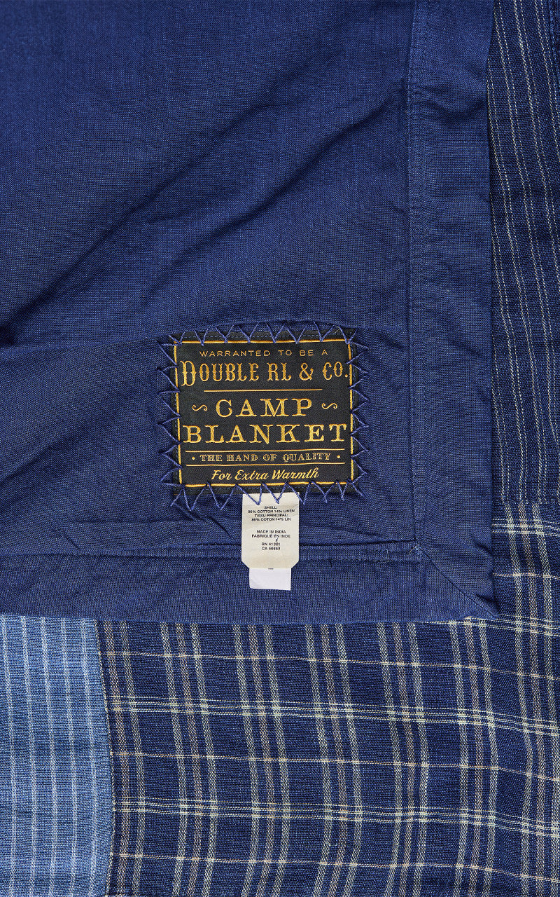 RRL Patchwork Quilt Indigo
