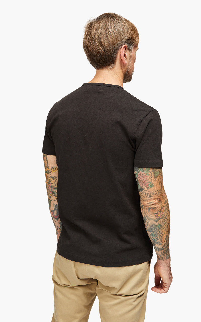 RRL 2-Pack Garment-Dyed Tees Black